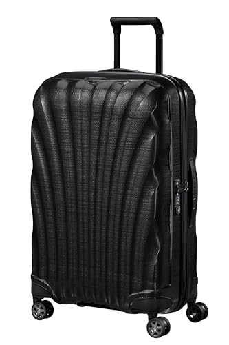 Samsonite C Lite Maleta, Maleta de Transporte, Spinner, 69, 26.8 GAL (68 L), 27.2 Pulgadas (69 cm), 5.5 Libras (2.5 kg), Ligera, negra, Black, ワンサイズ, Rueda giratoria