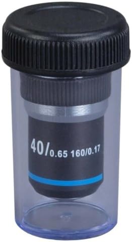 OMAX 40X (Spring) Achromatic Objective Lens for Compound Microscopes