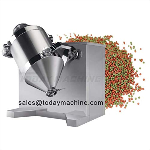 3D Small Powder Tumbler Blender operation details