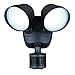 Delta 2L Bronze LED Motion Sensor Dusk to Dawn Outdoor Security Flood Light