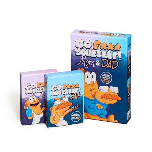 Go F Yourself Mom & Dad! Grown Up Go Fish Card Game Funny Gag Gift Idea