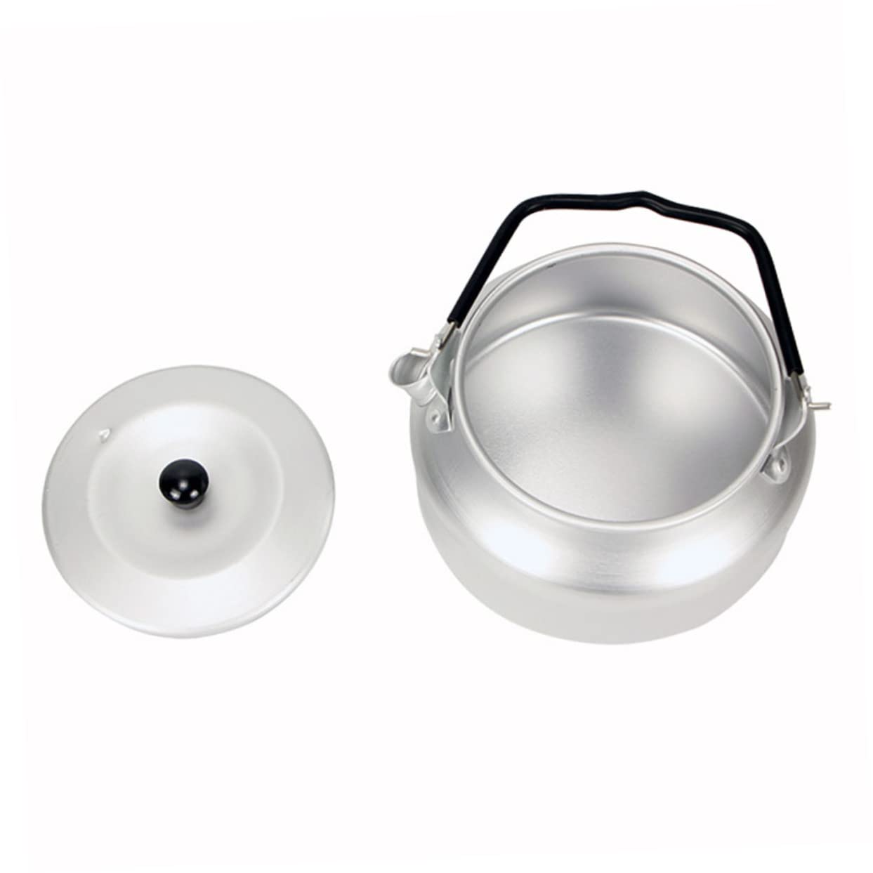 Ciieeo Outdoor Camping Teapot Lightweight Kettle for Induction Electric Gas Stoves Convenient Boiling Teapot for Tea Stylish Design Efficient Heat Conduction