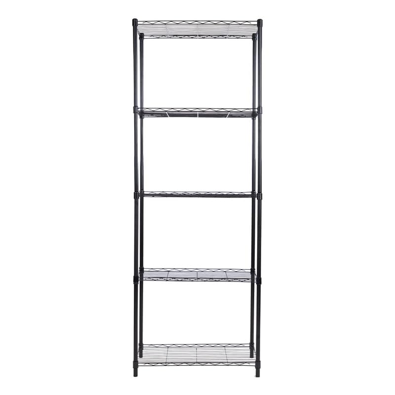 5-Shelves Heavy Duty Steel Storage Rack | Multipurpose Shelving Unit for Kitchen, Home & Utility-image-38