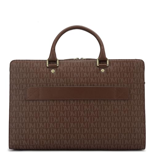 Image of Da Milano Leather Laptop Bag for Men & for Women - Fits Upto 15 inch Laptop