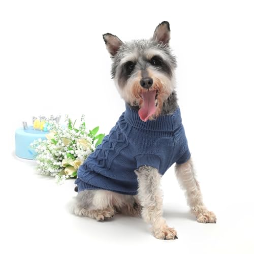 Suéter Para Cães Pequenos - Roupa De Inverno Aconchegante Para Pets