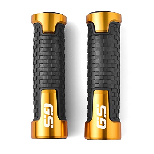 Poignées de guidon moto CNC 22mm or pour BMW F800GS 2008-2016 - 2