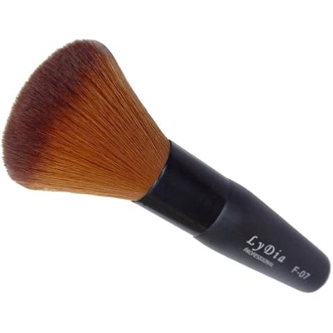 LyDia professional black mineral face loose powder bronzer cosmetic makeup brush F-07 Cover