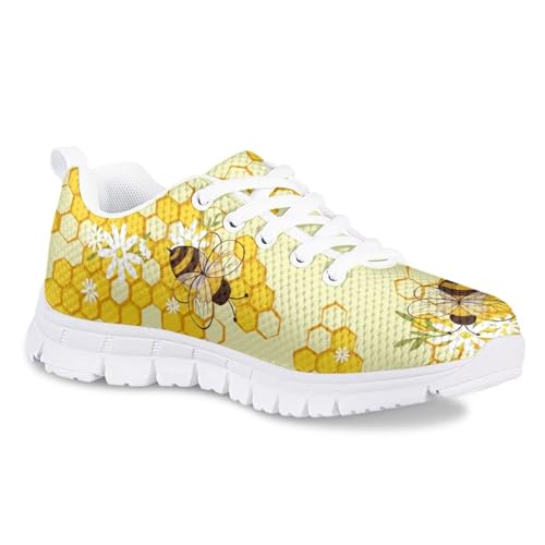 Girls Boys Cute Running Shoes Sneakers Kids Casual Lace Up Breathable Mesh Tennis Shoes3