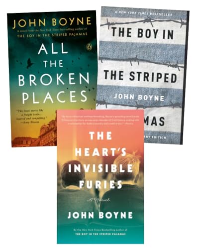 John Boyne 3 Bestselling Books Collection - All the Broken Places, The Boy in the Striped