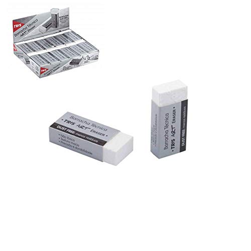 Borracha Técnica Tris Art Dust Free 686400 24 Unidades