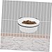 Yardwe 1set Hanging Cat Feeder Wear-Resistant Dog Bowl Sturdy Base Convenient for Cage Use Easy Cats and Puppies