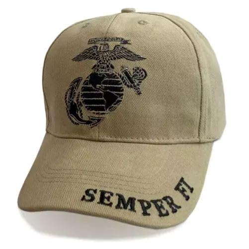 Trade Winds US Marine Corps Semper Fi Khaki Cover miniatura 1