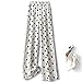Produktbild KSFBHC Weite Hose Damen Plus Größe Lässige Hose Mit Gepunktetem Druck (Color : White, Size : Small)