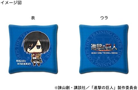 Amazon 進撃の巨人 2 ミカサ アッカーマン ミニクッション アニメ 萌えグッズ 通販