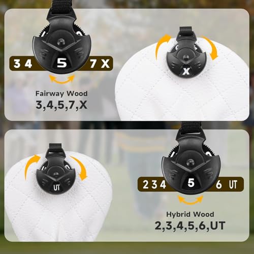 Couvre-chef de golf antichoc pour éviter les rayures sur votre driver précieux - 3