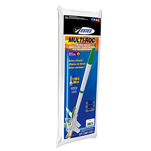 Estes 1329 Multi-ROC Flying Model Rocket Kit | Multistage Booster Rocket with Glider | Expert Level Build - Image 9