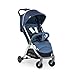 Hauck Reise Buggy Swift Plus / Ultra Leicht / Einhändig Faltbar / Super Kompaktes Klappmaß / mit Liegeposition / Belastbar bis 18 kg / Großer Korb / Denim Blau