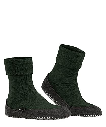 FALKE Unisex Stoppersocken Cosyshoe M Hp Wolle rutschhemmende Noppen 1 Paar, Grün Green Melange 7318, 41-42 – Ansicht 6