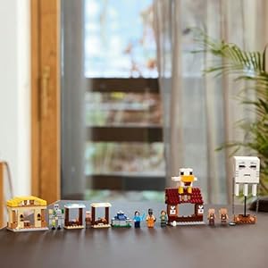 Amazon.co.jp - レゴ® マインクラフト ガストの村襲撃 21273