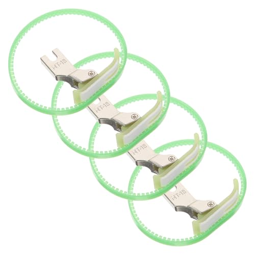 Pies para máquina de coser OSALADI 4 piezas acero miniatura 1