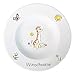 Kindergeschirr Kinderservice 5-tlg. Kinder Service Set aus Porzellan Teller Becher Schale personalisierbar mit Wunschname Name Kindergeschirr mit Namen personalisiert (Giraffe)