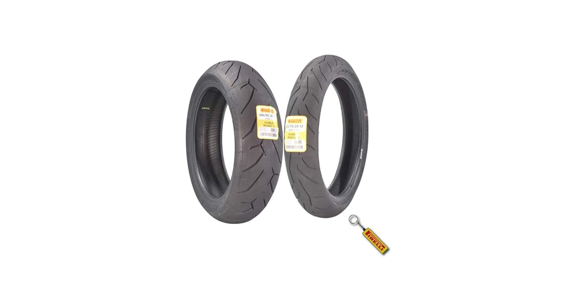 ピレリ　ロッソコルサⅡ 120/70/17 190/55/17 Pirelli DIABLO ROSSO II 120/70 ZR 17 And 190/55 ZR 17 Tire