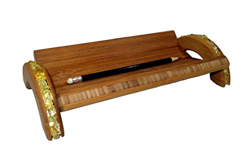 Stylet Bambou BOLD avec pierre précieuse Citrine broche de luxe