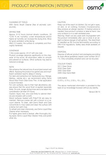 Osmo Hard Wax Polyx Oil Original 3032 10 Litres