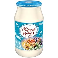 Miracel Whip Balance 1 x 500 ml I Salatcreme fettreduziert I 10% Fettgehalt I Glutenfrei I mit Eiern aus Freilandhaltung I für Nudelsalat oder Kartoffelsalat