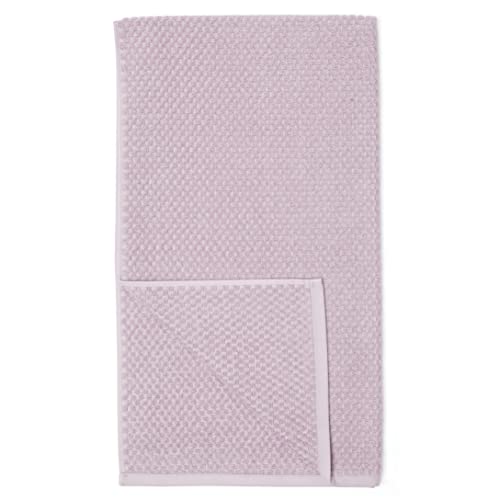 Amazon Basics Odor Resistant Textured Bath Towel, 30 X 54 Inches - 2-Pack, Lavender #TOP1