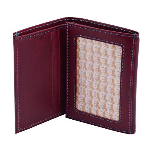 Genuine Leather Wallet for Men | Rfid Blocking Slim Trifold Wallets | Hand Printed Top Grain Wallet with 10 Card Slots - Best Leather Wallets for Men2