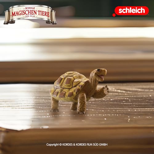 schleich DIE Schule DER MAGISCHEN Tiere | Henrietta 14910 | Tierfigur Schildkröte aus dem Film | detailgetreue Sammelfiguren | Geschenk für Kinder & Sammler | ab 3 Jahre | 7 x 4 x 5 cm