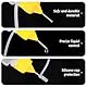 6 Stück Nadelflasche, 10ml Dosierflasche, Plastikflaschen, Plastikflasche, Leimflasche Leer, leere Kleberflasche, Präzisionsflasche mit Nadelspitze, Nadelspitze Applikator Flasche (10ml)