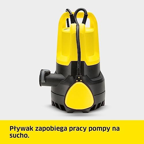 Kärcher Sp 9.500 Dirt Pompa, Żółty/Czarny, 22,9 x 23,8 x 30,3 cm; 4,17 kg