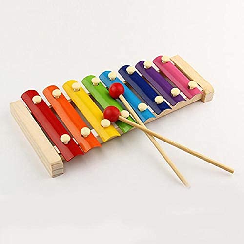 Buy VIEWIDE Wooden Xylophone, Glockenspiel Musical Toy Baby Musical