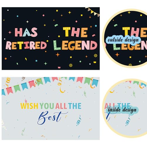 Image of We Will Miss You Card,Jumbo Farewell Card With Envelope,Farewell Party Decorations, Funny Going Away Gift for Coworker Men Women, Goodbye Good Luck Retirement Guest Book Party Supplies (14x22iinch)