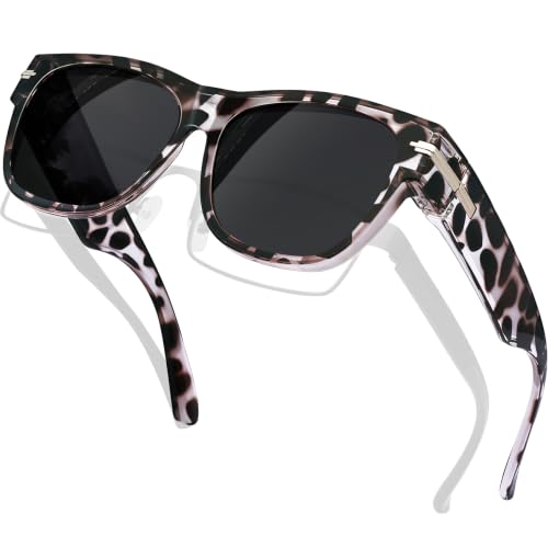 Image of KANASTAL Over Glasses Sunglasses Square Fit Over Polarized Sunglasses UV400