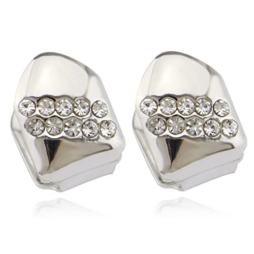 Grillz de dientes de diamante Psivika para hombre y mujer miniatura 1