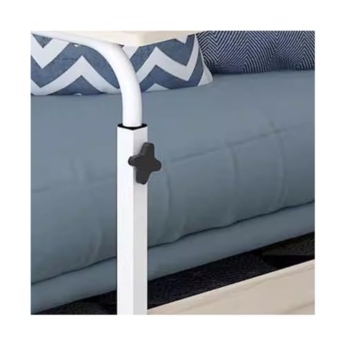 Petite table mobile réglable pour ordinateur solution espace réduit lit - 4