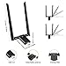 immagine 6AQOTER Adattatore WiFi Wireless, Chiavetta WiFi USB 3.0 1200Mbps 5dBi 2.4GHZ/ 5.8GHZ, Antenna Dongle Dual Band Wireless Adapter WiFi per Desktop PC Mac Compatibile con Windows XP/7/8/8.1/10 Mac OS X