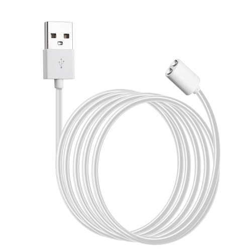 Gaolaoz for MOOLIGIRL Rose Charger Rose Sex Toy Charging Cable Compatible with MOOLIGIRL/Shockfans/Jesbena/Tracys Dog Vibrator Charging Cord(5mm/0.2Inch) (Magnetic Cable)