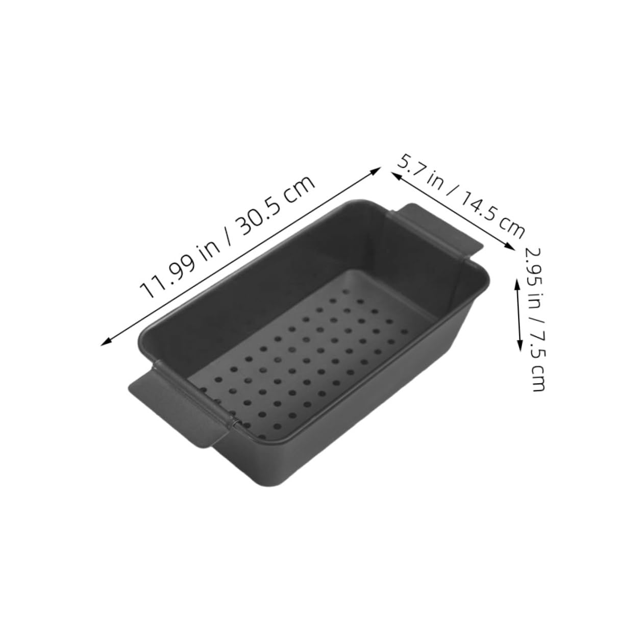 HEALLILY Antihaft-Brotbackform mit Deckel, robuste Toastform für den Ofen, vielseitiges Backwerkzeug für Hackbraten, Kuchen und hausgemachtes Brot, 2 Stück