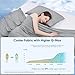 LUXEAR Cooling Blanket Twin, Arc-Chill Q-Max >0.5 for Hot Sleepers, Absorbs Heat to Keep Body Cool for Night Sweats, Lightweight Summer Cool Blankets for Sleeping, Gifts for Women & Men,Grey