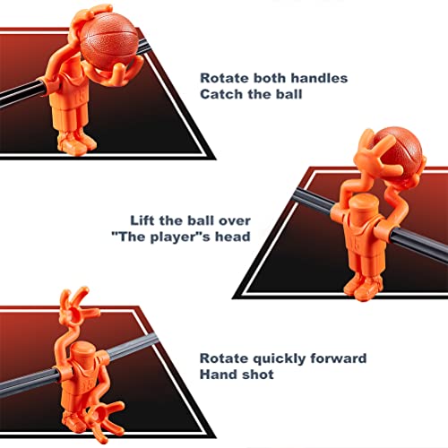 TBEOEN Jogo infantil para jogos, jogo de basquete de mesa, jogo de basquete, jogo interativo para pa