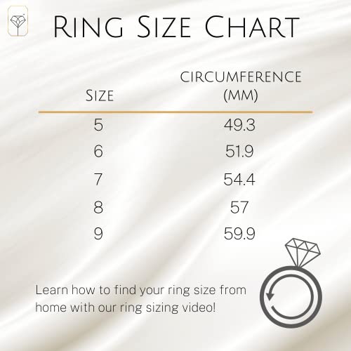 Max + Stone 10K White Gold Ring For Women With Emerald Cut Red Ruby Gemstone And Created White Sapphire Accents And July Birthstone Anniversary Ring Size 7 #TOP6