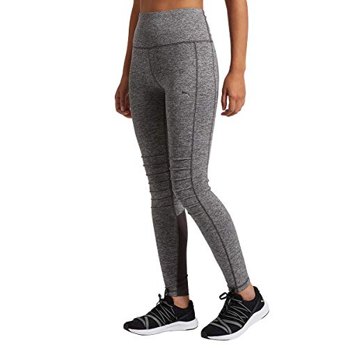 PUMA Ladies Moto Tights Leggings Variety (XL Gray Silver)