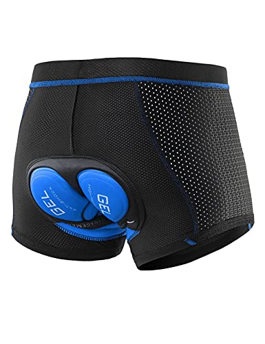 Shorts de ciclismo para hombre Bestgift azul talla M miniatura 1