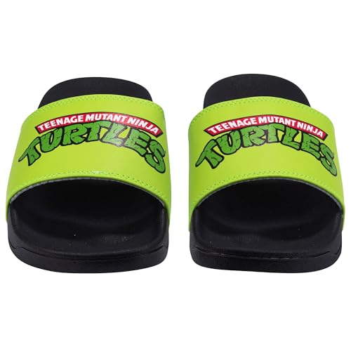 Odd Sox - Teenage Mutant Ninja Turtles Slides-Soft Slip-On Sandals-Unisex Comfort House Slippers-Indoor/Outdoor Use3