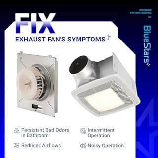 BlueStars 769RL B Unit, S0504B000 Motor Assembly - for Broan Nutone 769RL, 763RL, 769RL-R01, 757, 769RFT-R01, VF707RCN, 765RL, 763RL-R01, VF705RCN Bathroom Exhaust Fan - Replaces JESP-61K13/C-87547