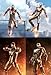 OVONNI 7 Inch MK42Ironman(1/10 Scale) Action Figure,Exquisite Painting Collectible Figure with Lots of Accessories